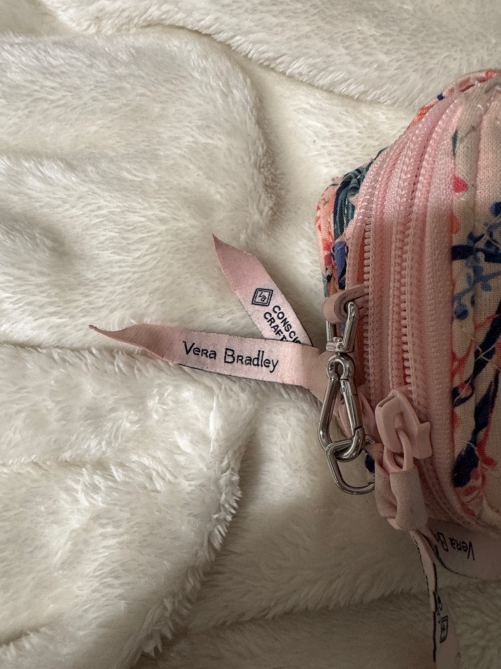 Vera Bradley floral Quilted Crossbody and Wallet Set - Pink Floral - Picture 2 of 10